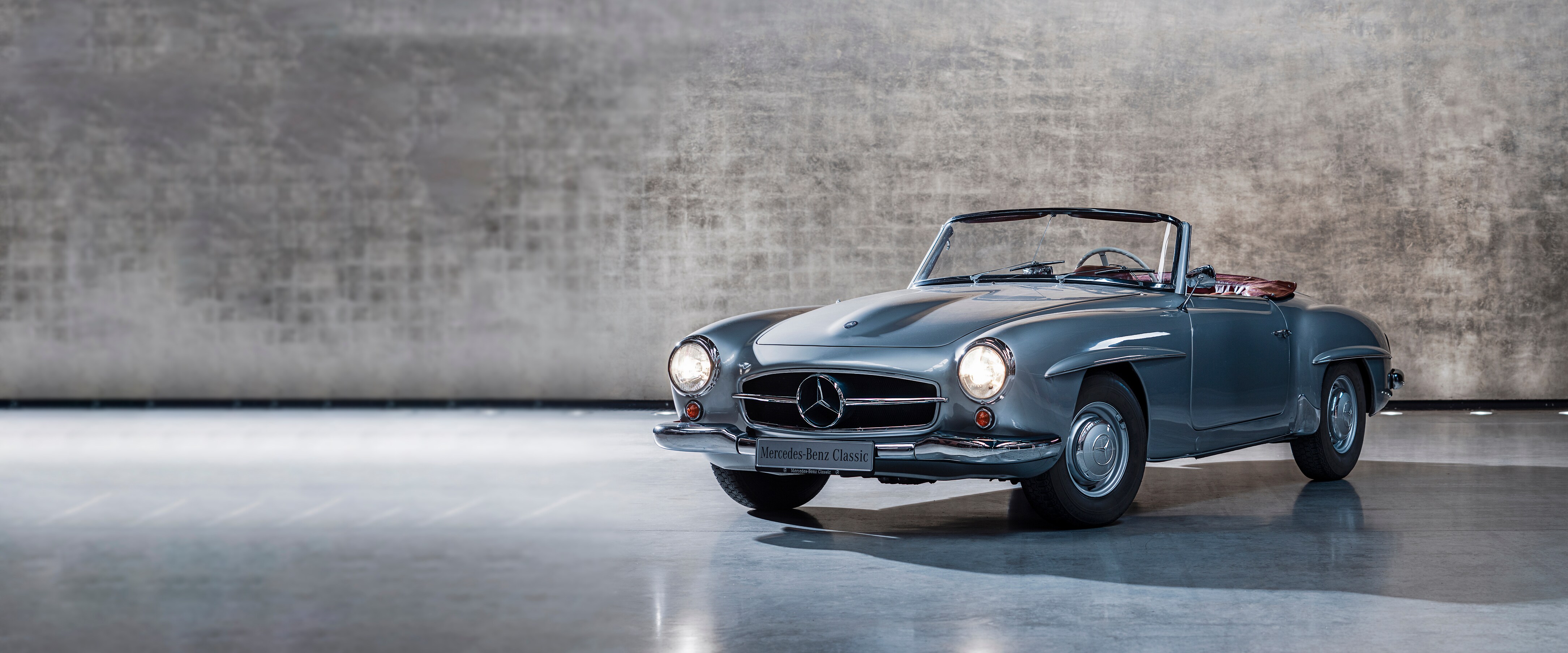 Side view of theMercedes-Benz 190 SL