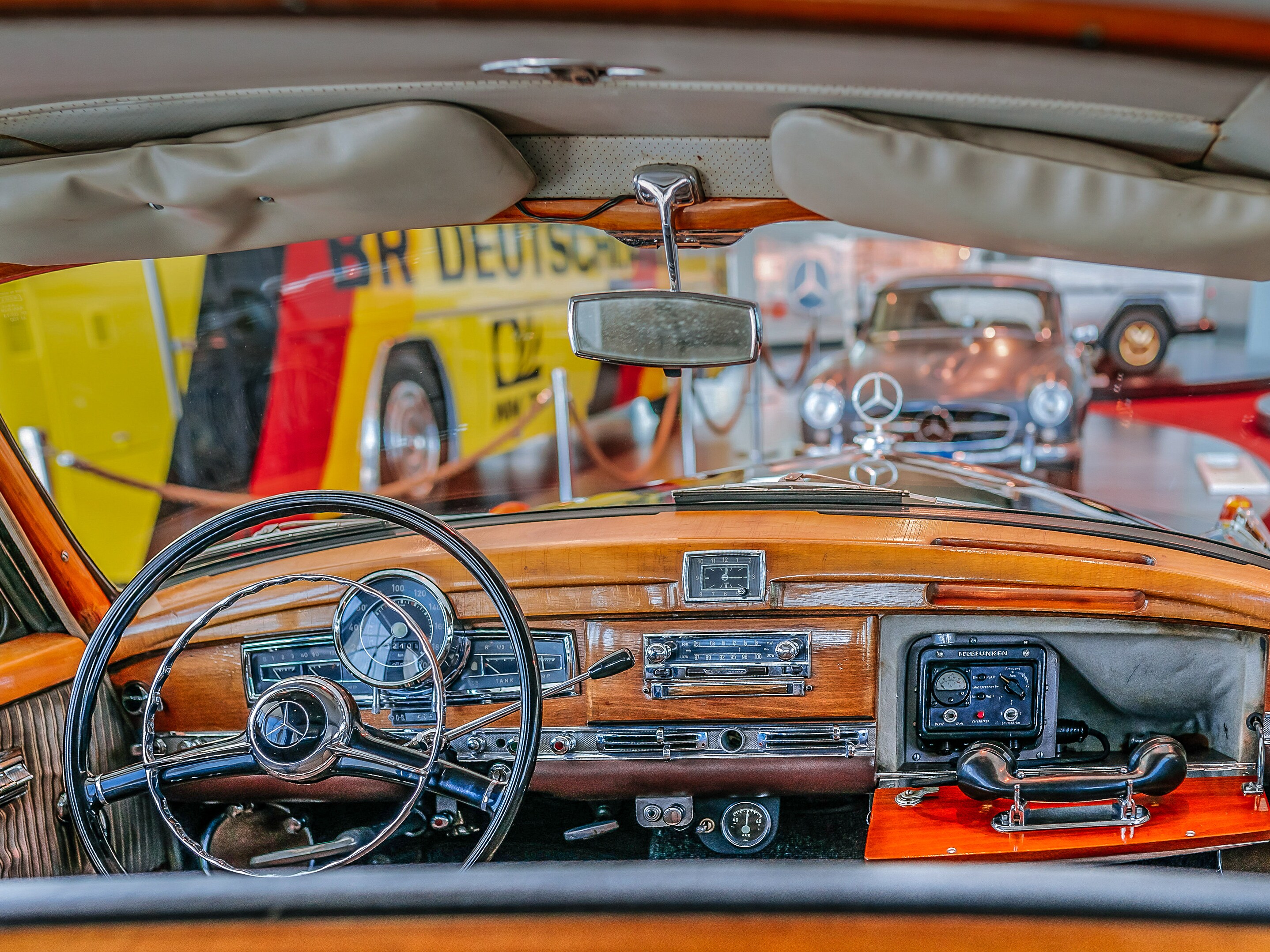 interior view of a Mercedes-Benz car for Effortless Travel