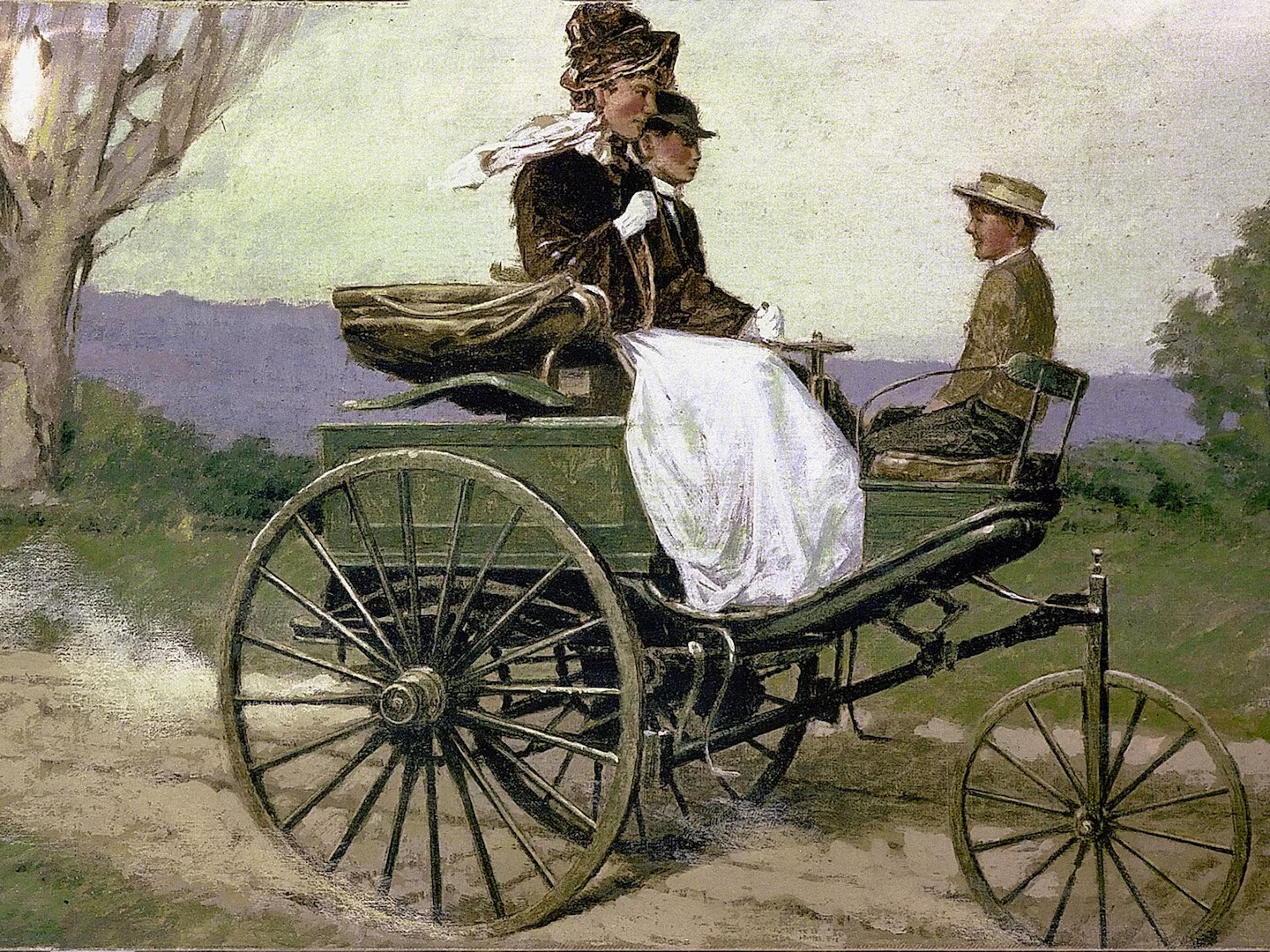 The journey demonstrated the practicality of the Motorwagen to the world