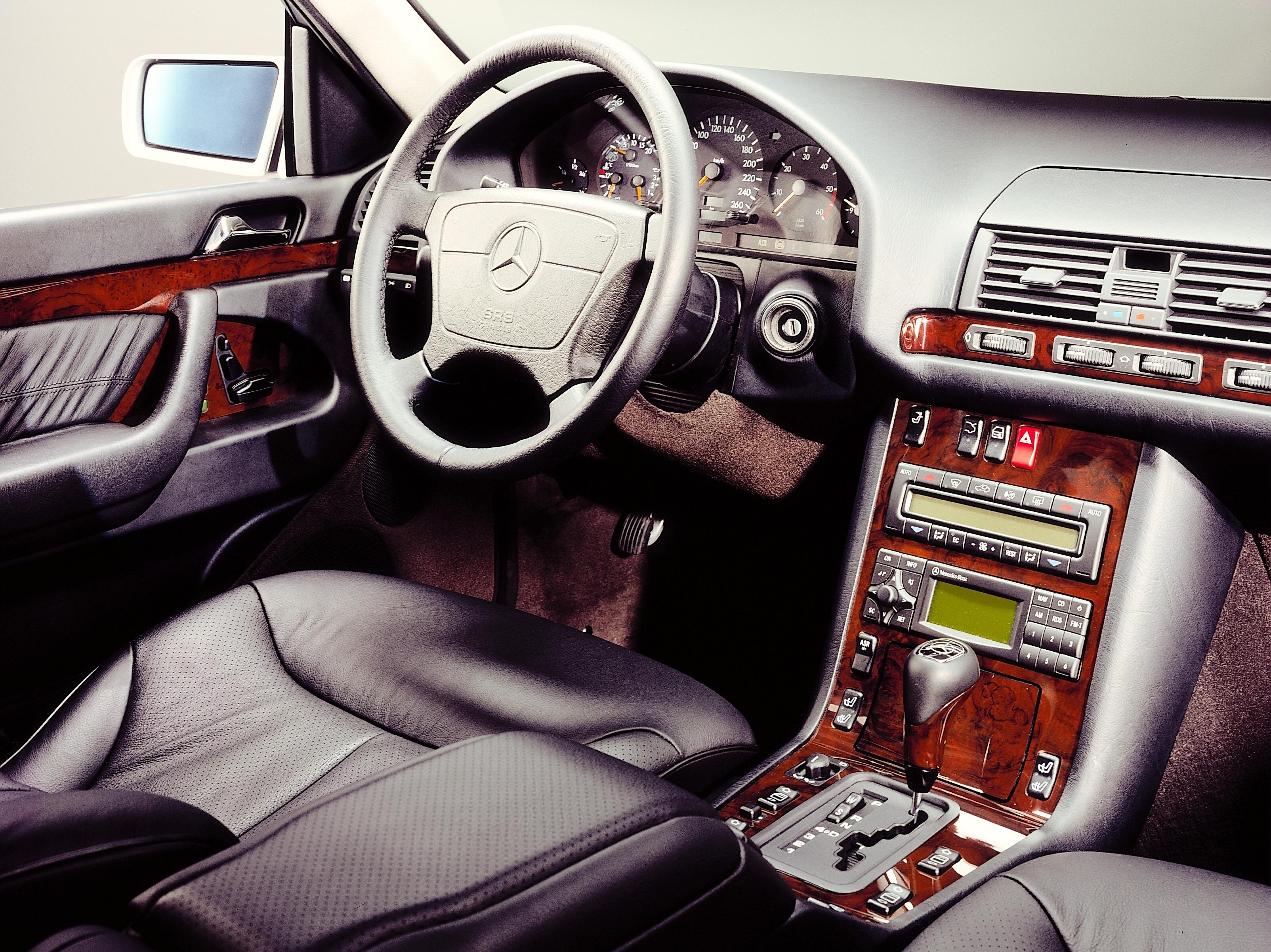 Interior of the Mercedes Benz S Class