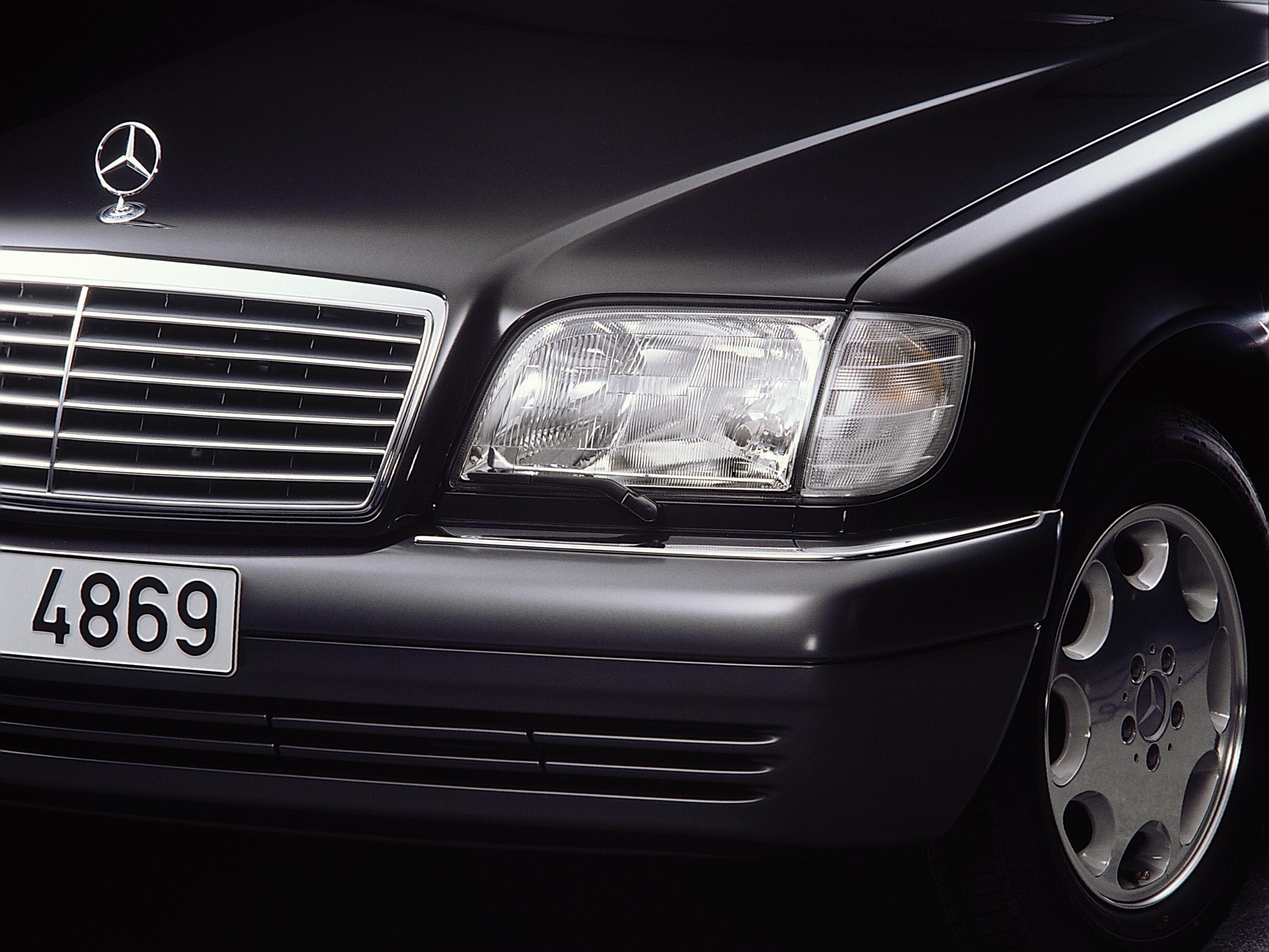 Mercedes-Benz S-Class radiator grilles.