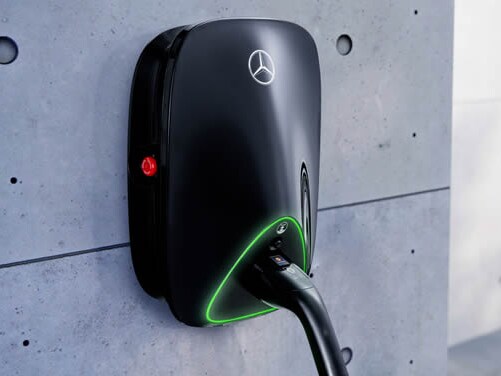 The Mercedes-Benz Wallbox.