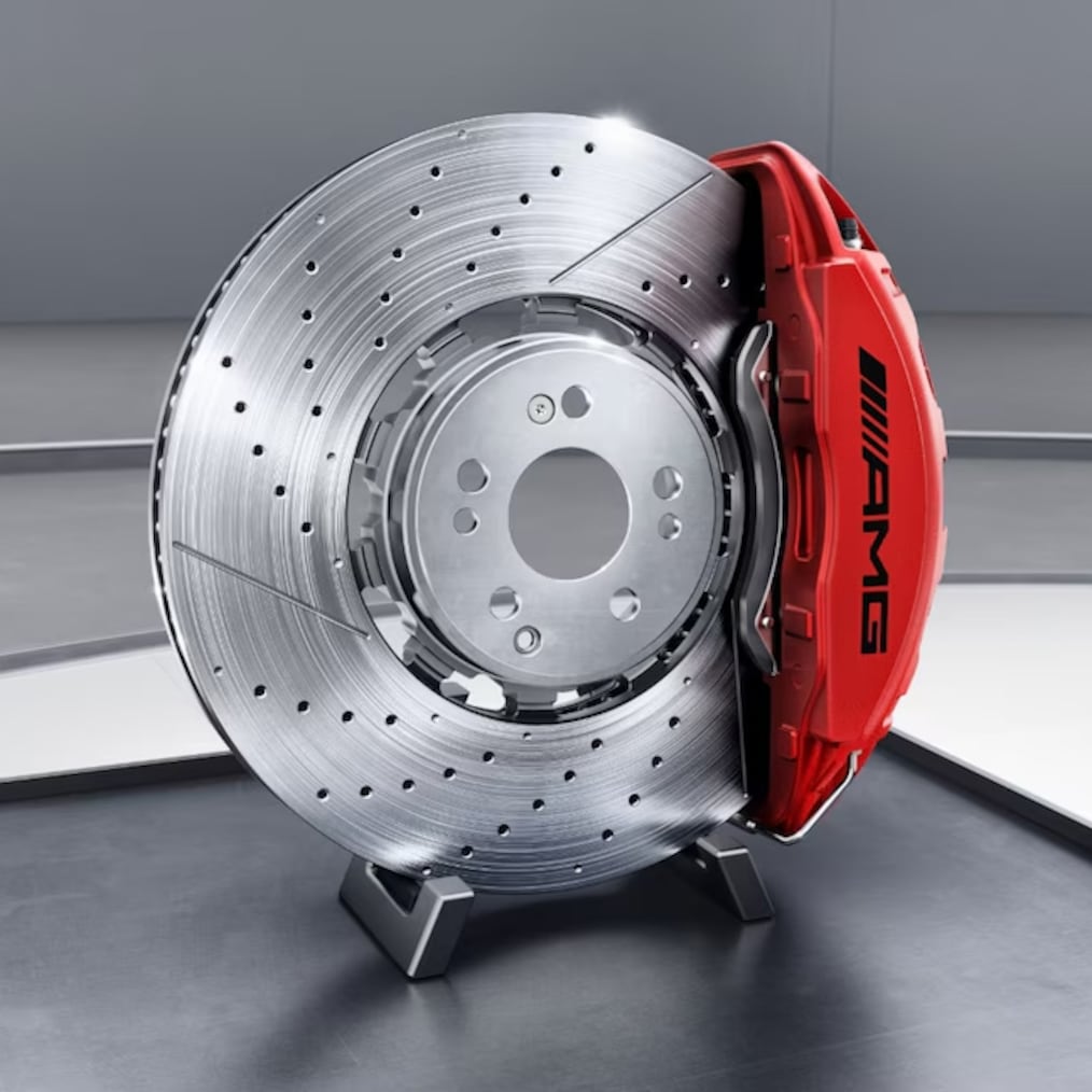 AMG high-performance composite braking system