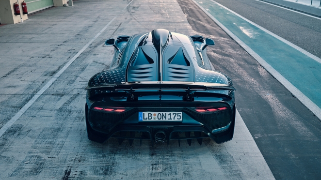 AMG ONE back AMG ONE back
