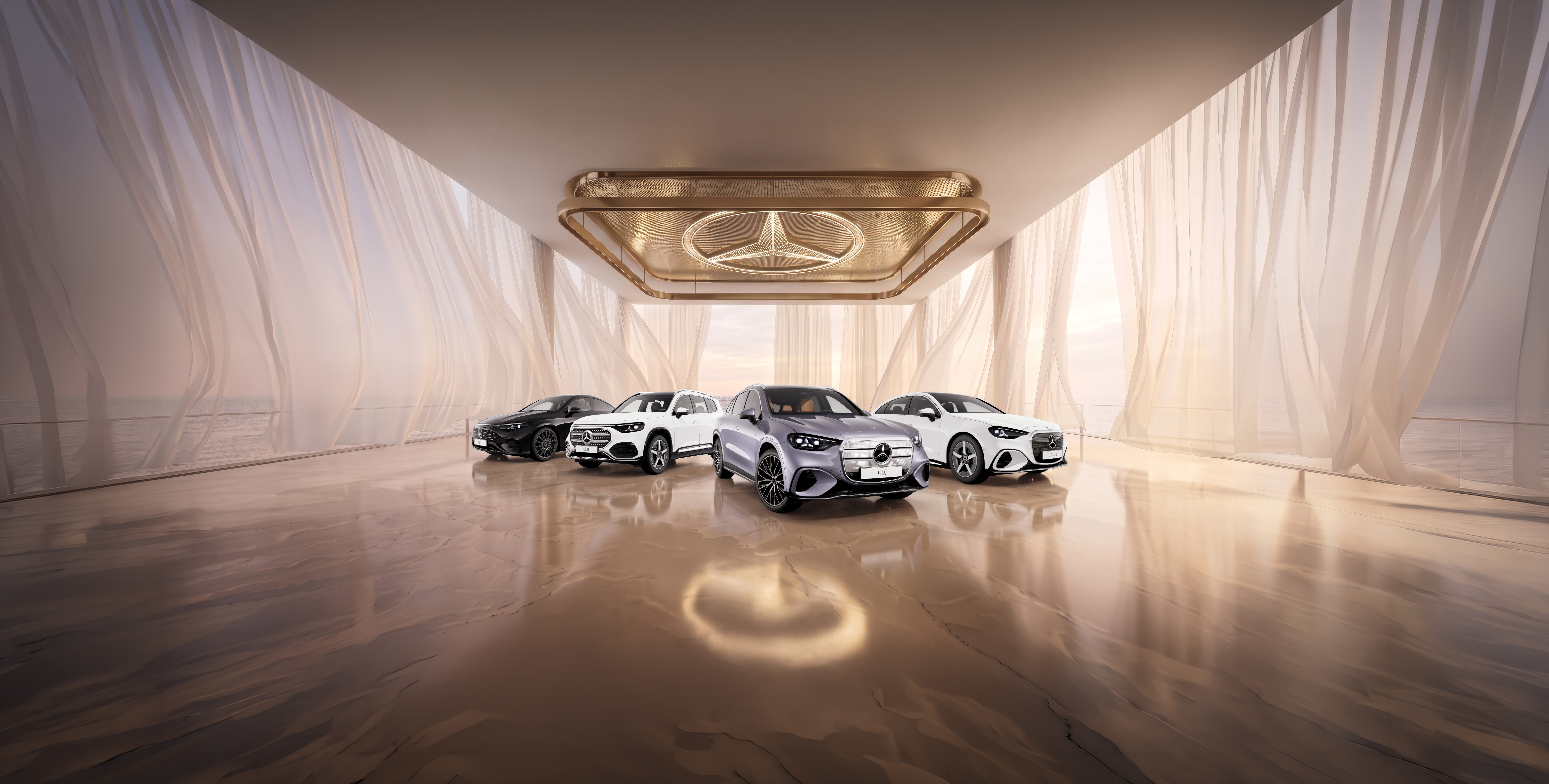 全新平治純電 GLC 及 C-Class 首展 全新平治純電 GLC 及 C-Class 首展