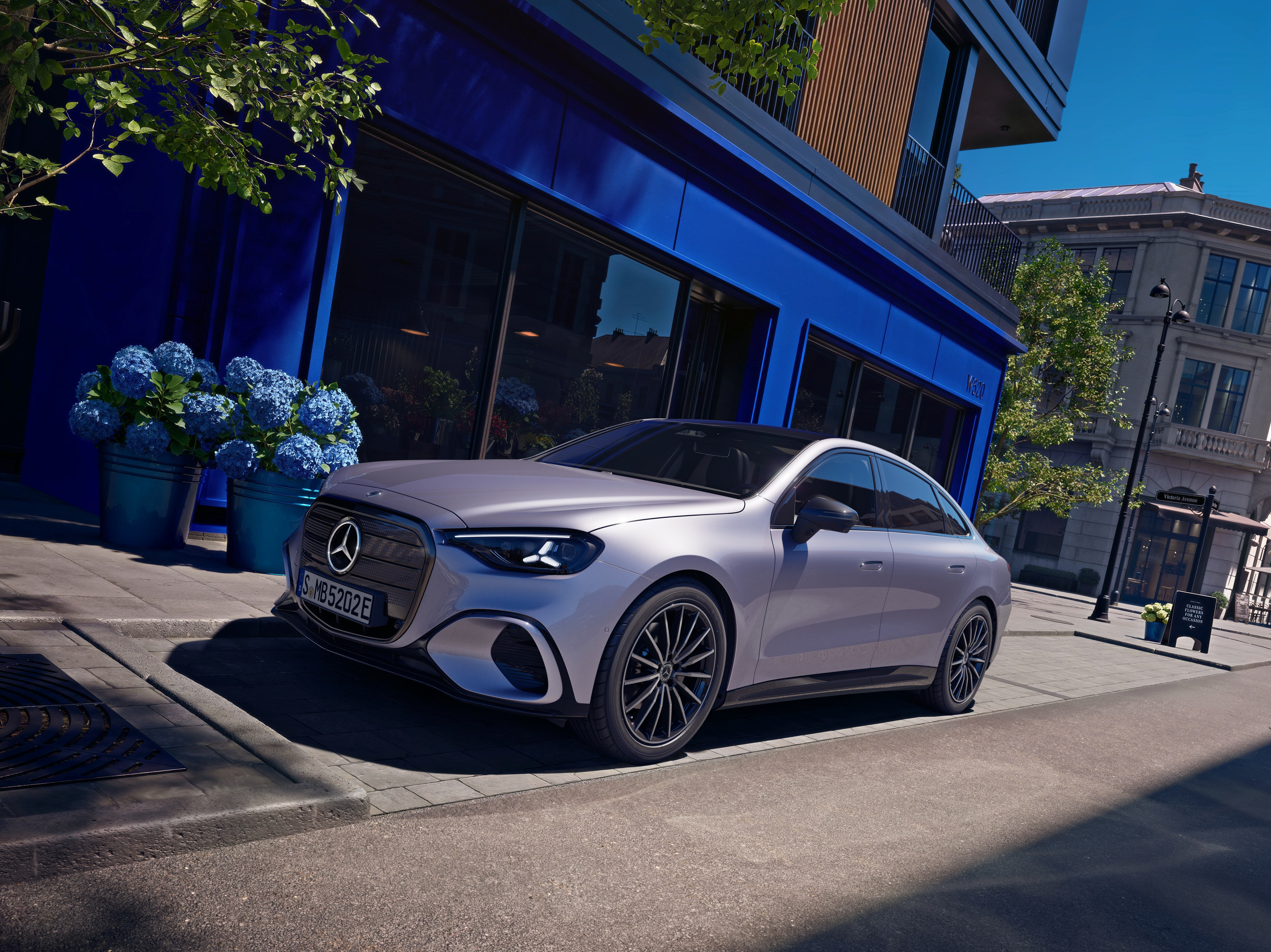 The all-new electric C-Class
