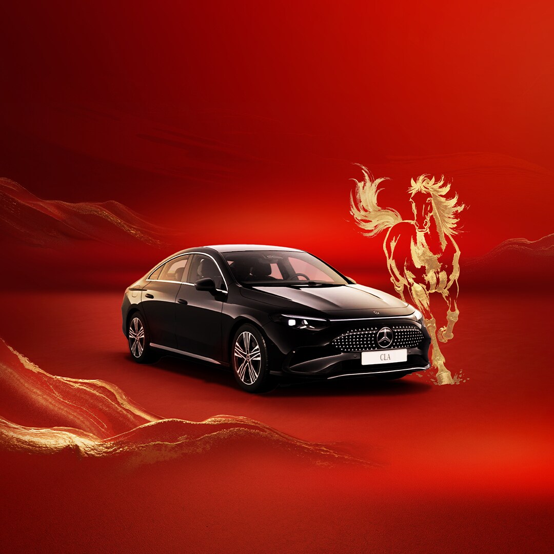 The new all-electric CLA