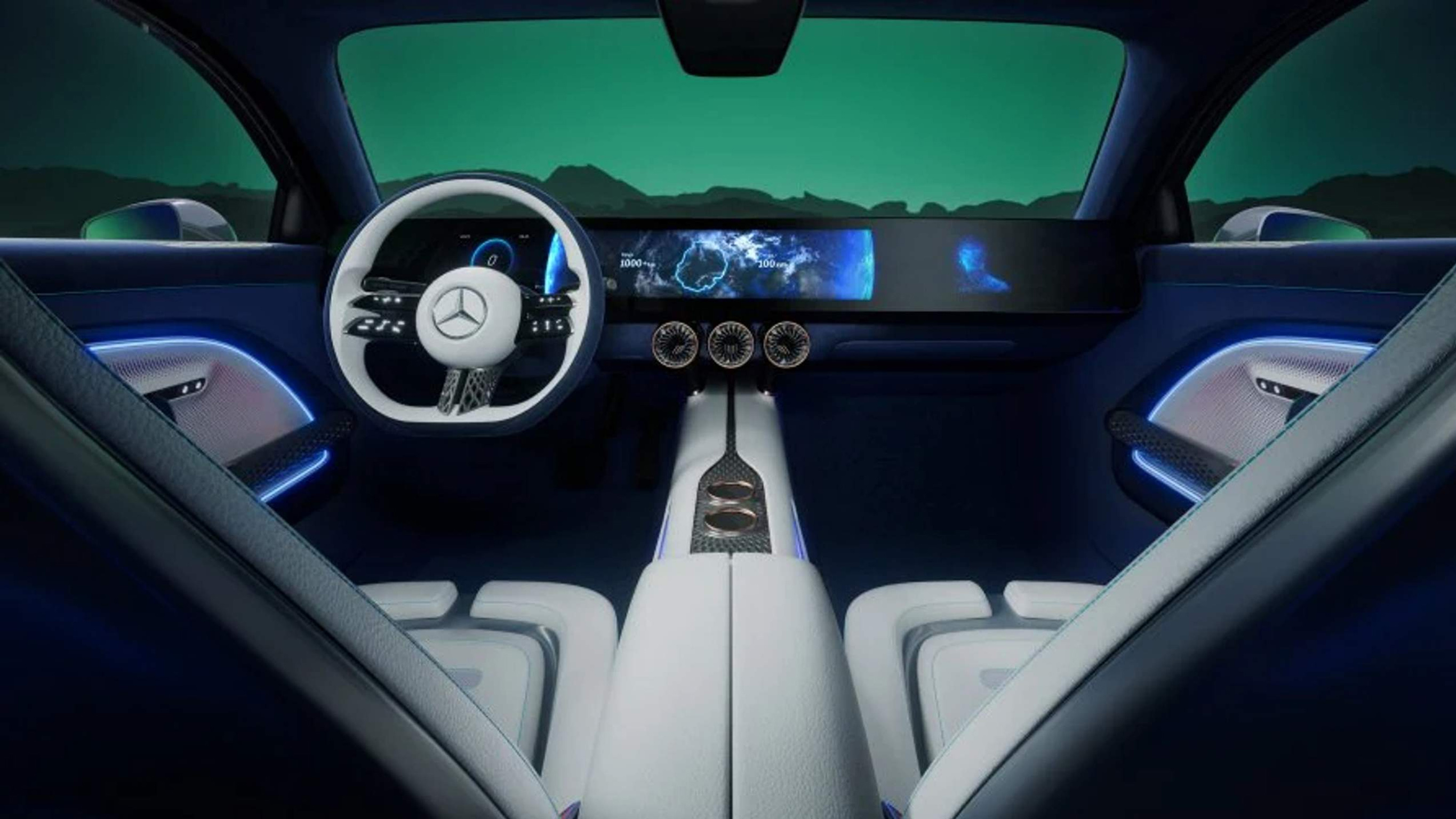 EQXX: The interior: between luxury and nature. EQXX: The interior: between luxury and nature.