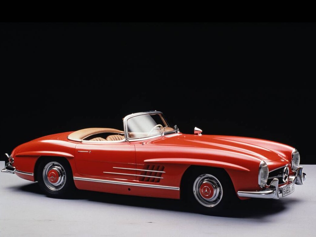 Mercedes-Benz Classic: Red 300 SL Roadster