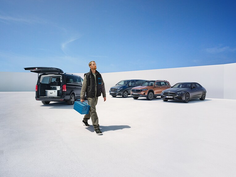 The Maintenance Management as one of various Digital Extras from Mercedes-Benz.