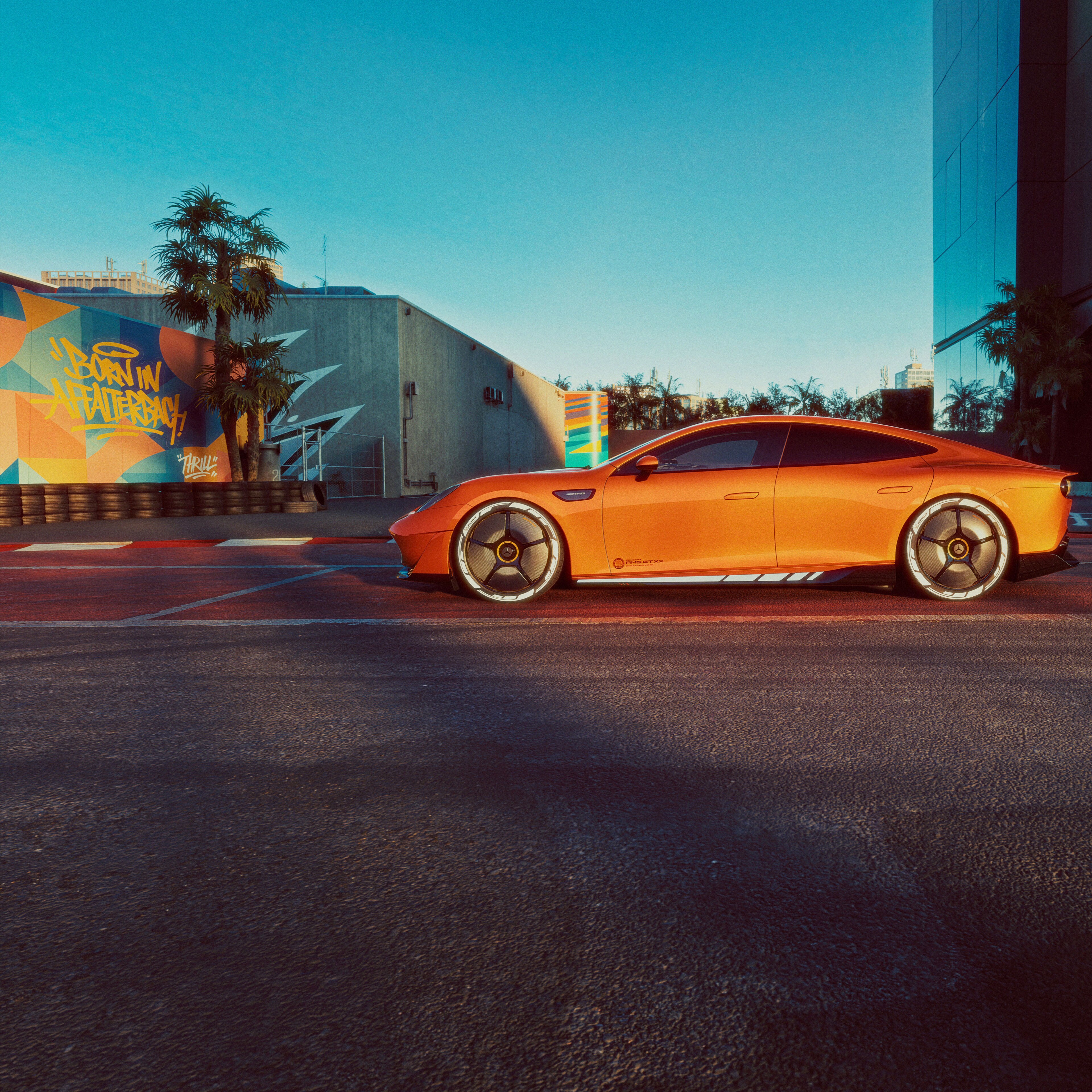 The image shows the Mercedes Concept cars