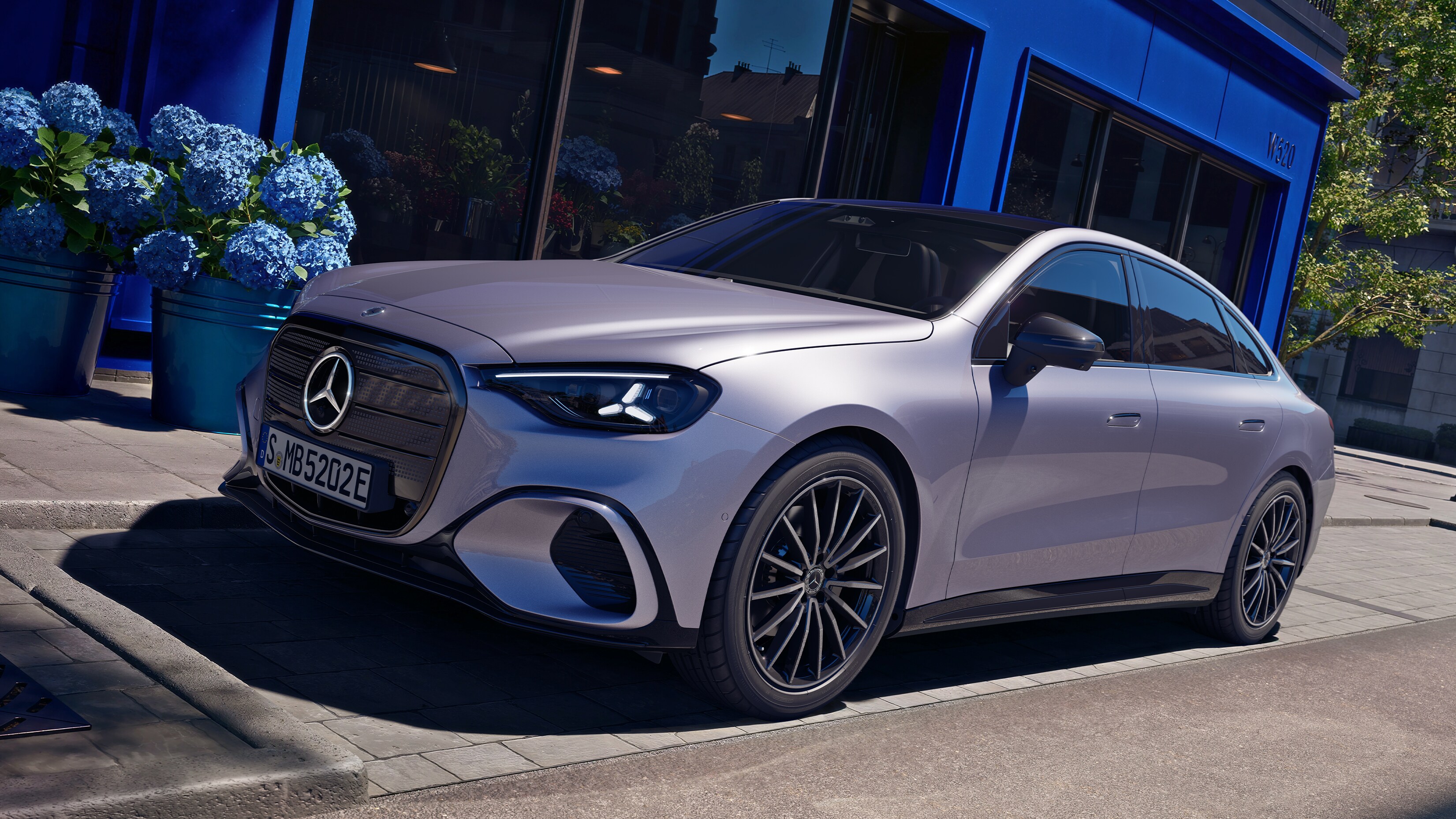 The all-new electric C-Class