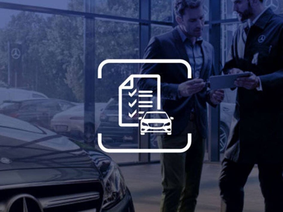 Used vehicle check completed