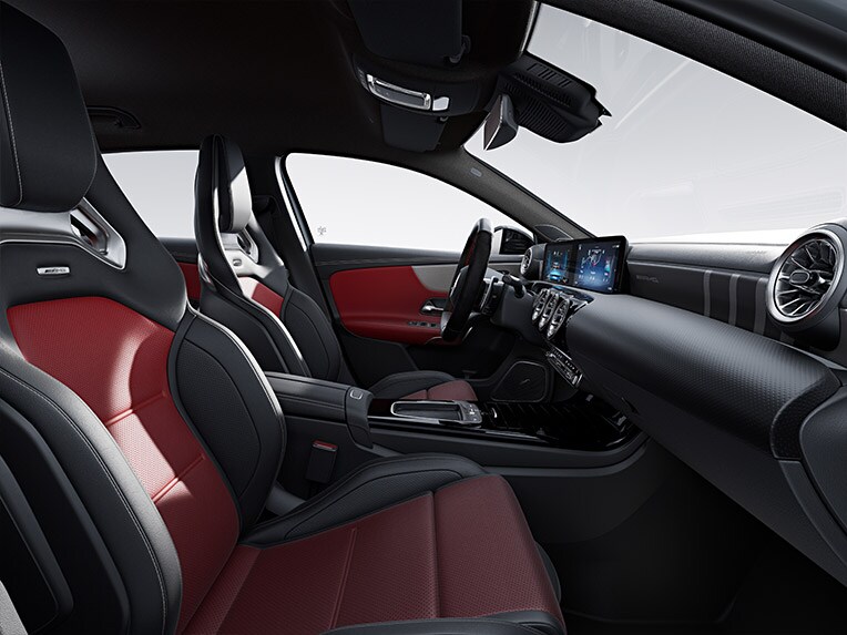 The interior of the A-Class Hatchback from Mercedes-AMG.
