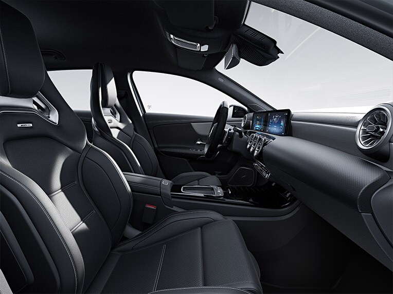 The seats in the Mercedes-AMG A-Class Hatchback.