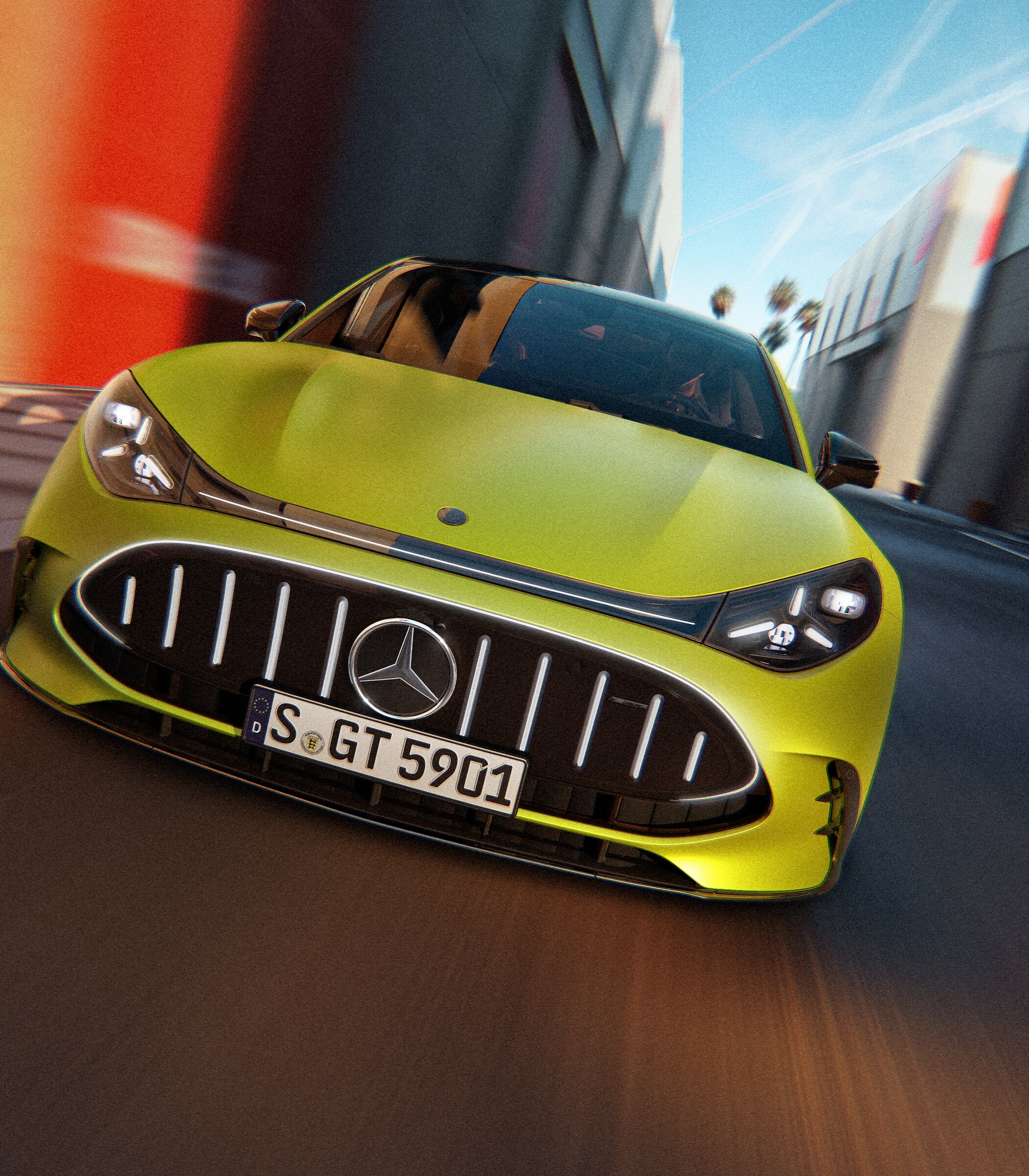 The all-new Mercedes-AMG GT 4-Door Coupé