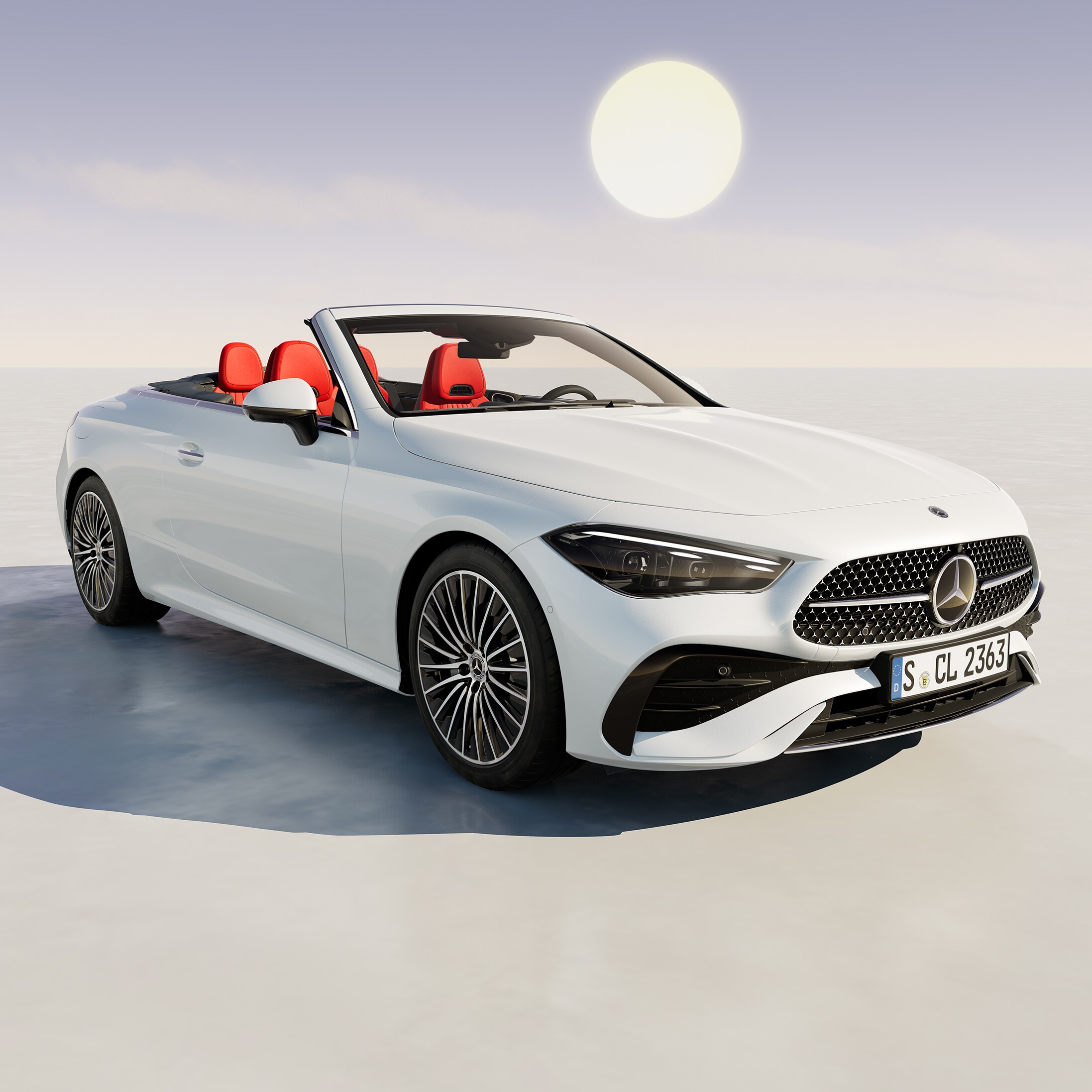 Mercedes-Benz CLE 敞篷車。