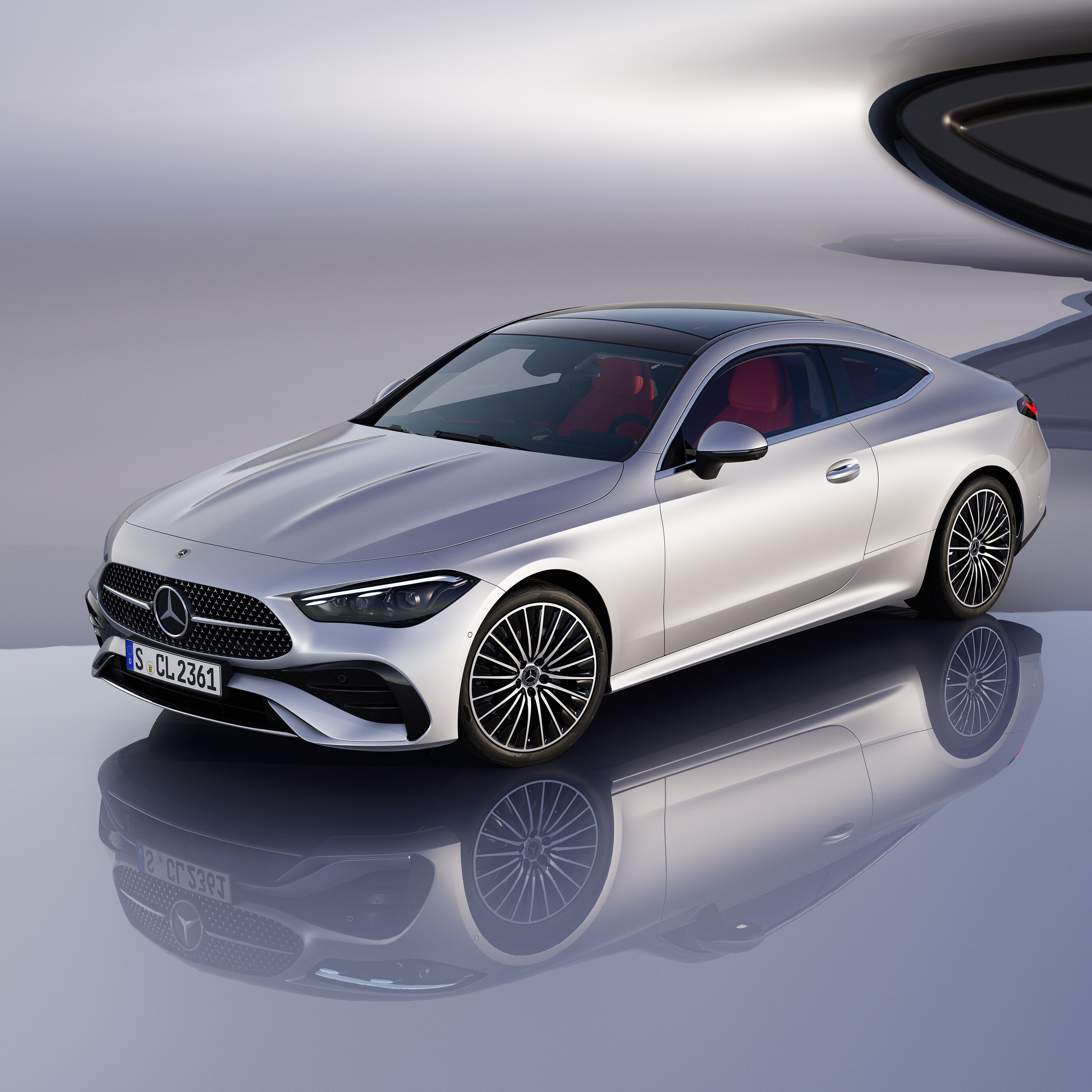 The Mercedes-Benz CLA Coupé.