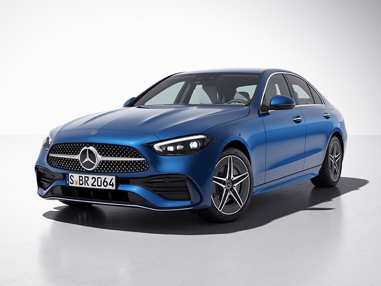 The Mercedes-Benz C-Class Saloon with AMG Line.