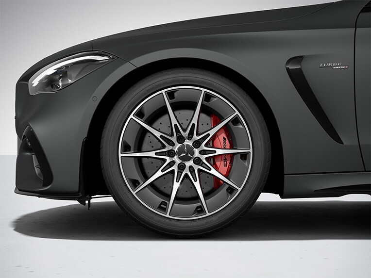 Mercedes-AMG CLE開篷車的AMG DYNAMIC 套裝加強版。