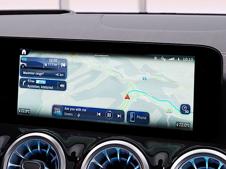 The extended Mercedes EQA range.