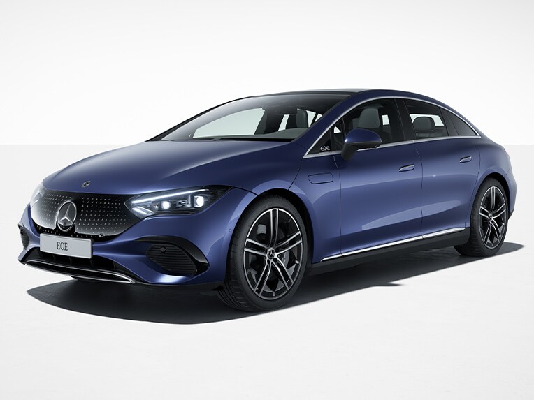 The EQE Saloon with Electric Art exterior.