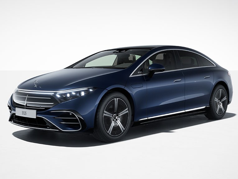The EQS Saloon from Mercedes-Benz with Electric Art Line.