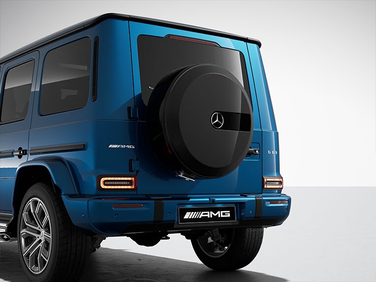 全新Mercedes-AMG G-Class的AMG碳纖維車身套裝。