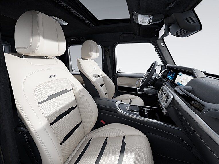 Mercedes-AMG G-Class的EXCLUSIVE Line內裝套件。