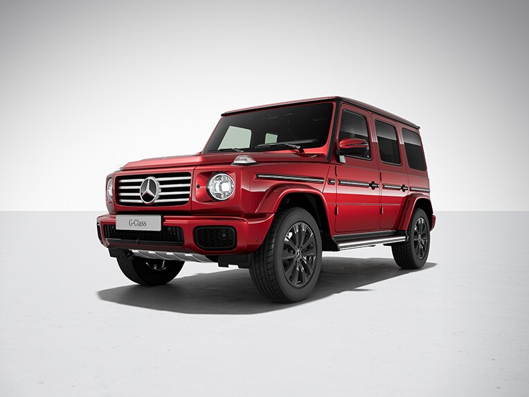 Mercedes-Benz G-Class搭配EXCLUSIVE Line車身。