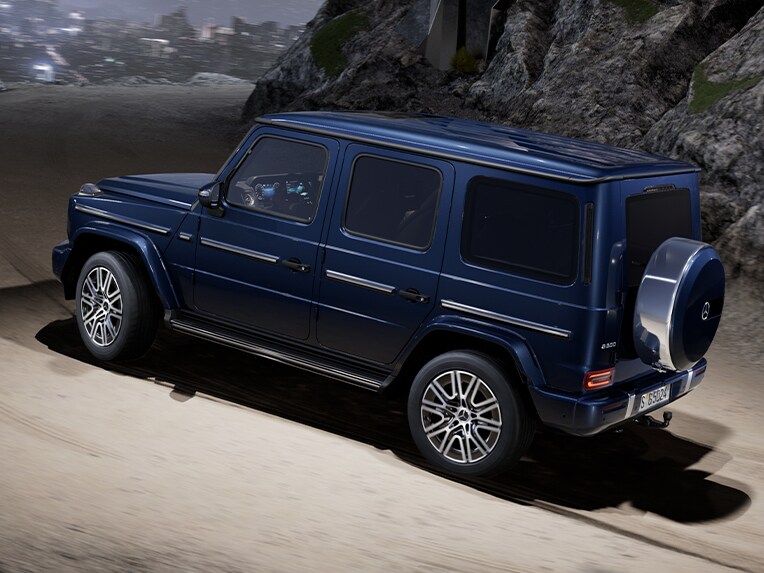 Mercedes-Benz G-Class的四輪驅動系統。