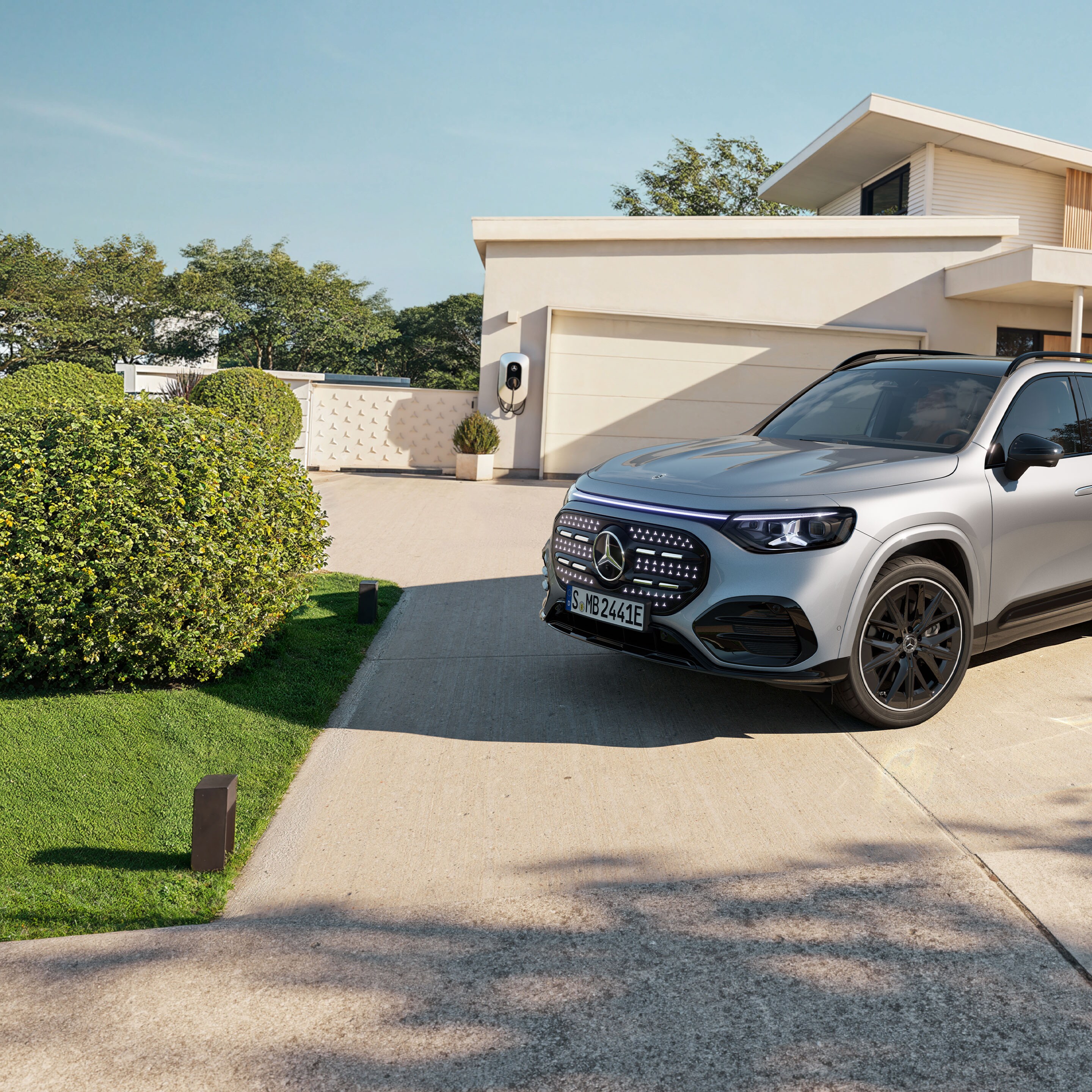 Mercedes-Benz全新電動 GLB 的車身