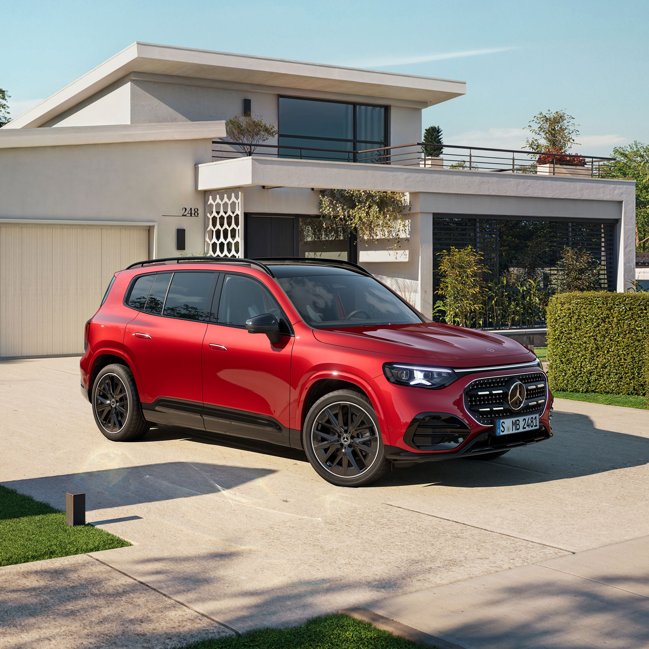 The all-new electric GLC