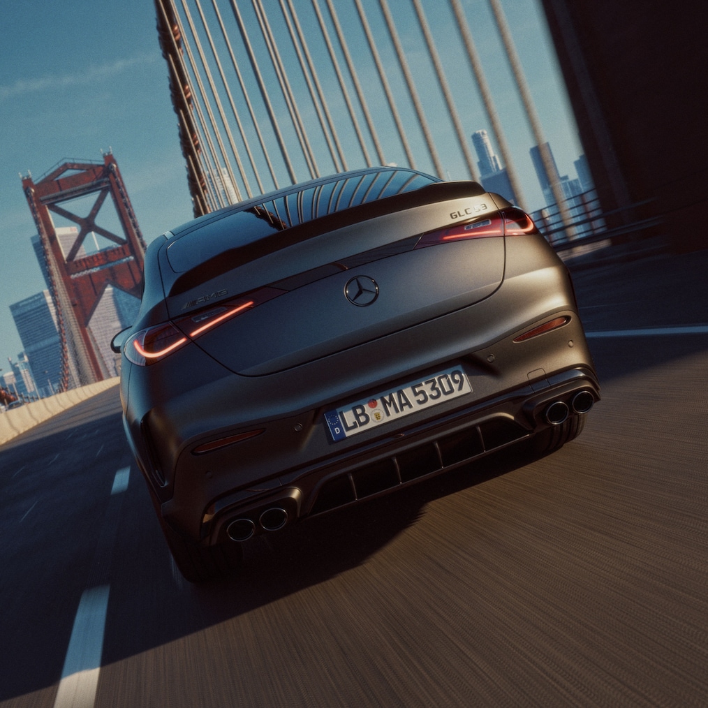 The motorisation of the new Mercedes-AMG GLC Coupe.