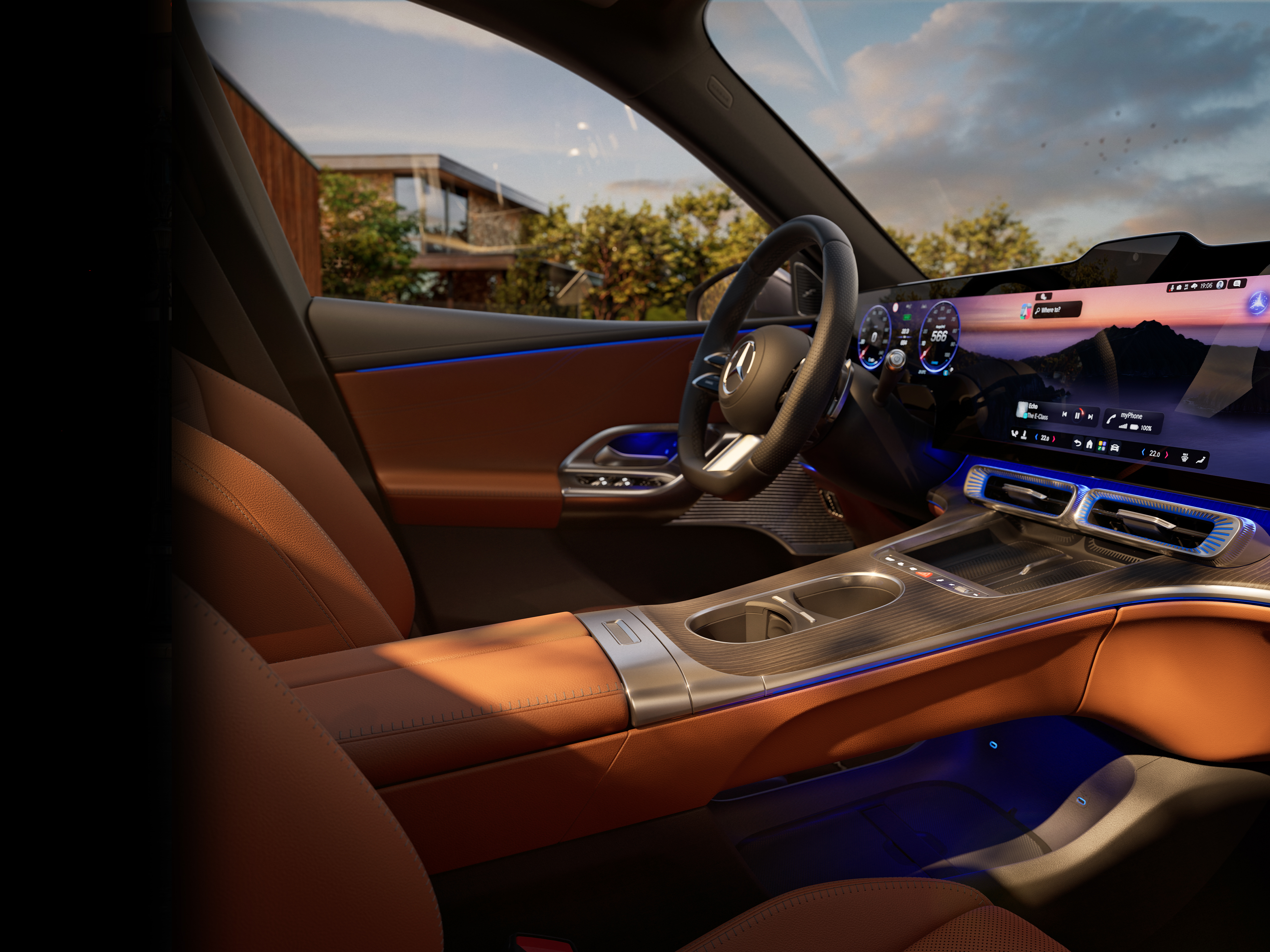 Interior | The all-new electric GLC | Mercedes-Benz Welcome home – redefined