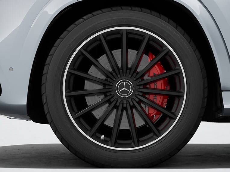 梅賽德斯-AMG GLS 63 4MATIC+的58.4厘米（23吋）AMG鍛造輪圈。