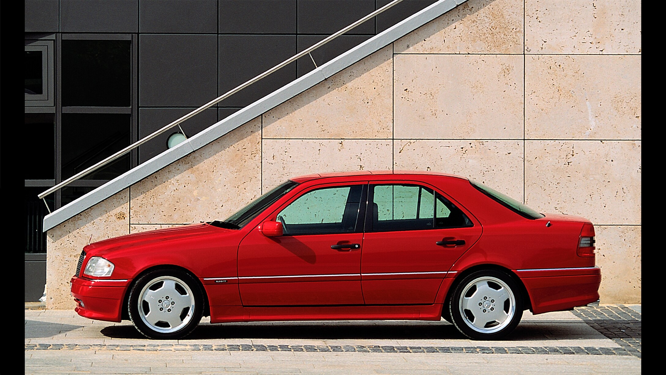 The Mercedes-Benz C 36 AMG.