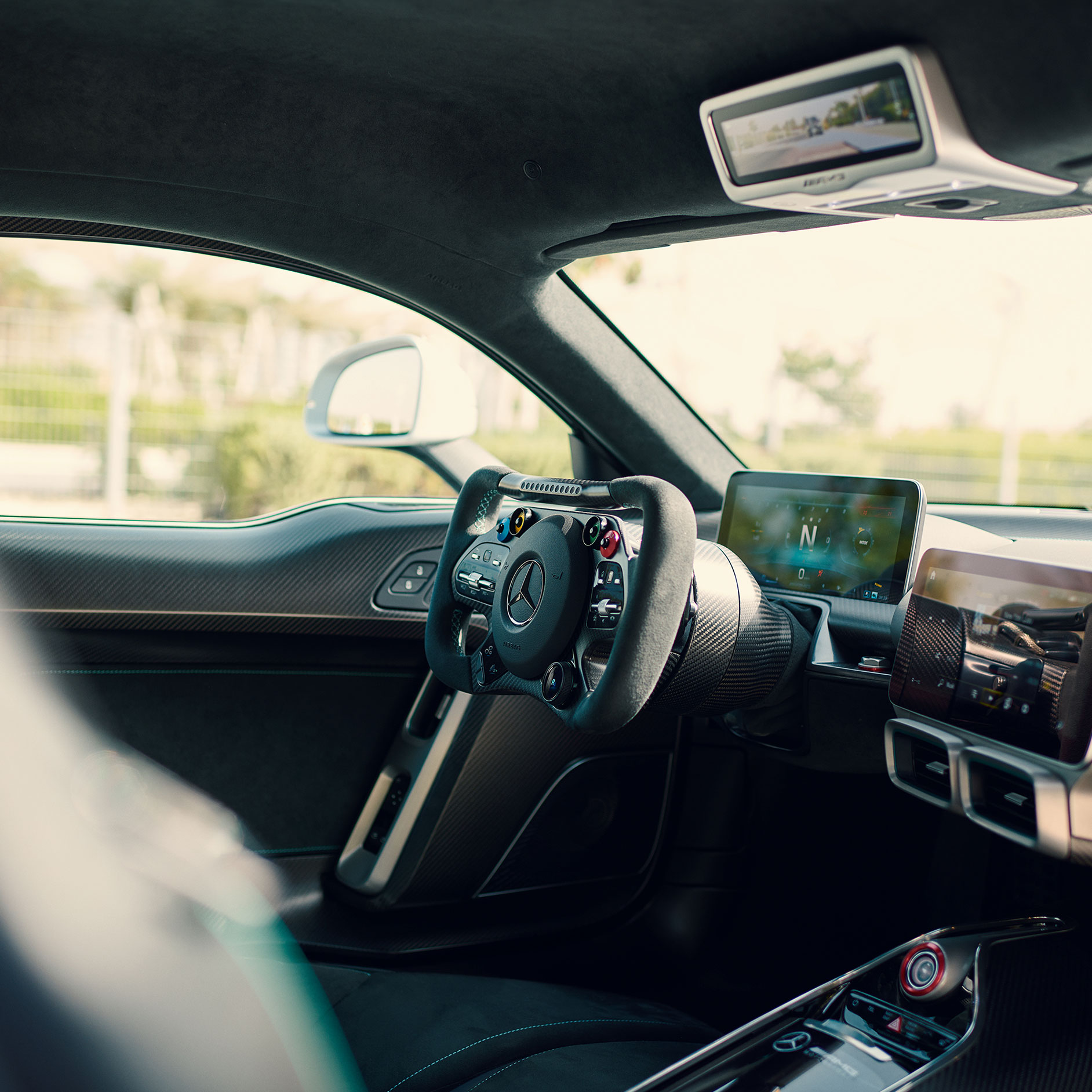 Interior of the ONE from Mercedes-AMG. Interior | ONE | Mercedes-AMG