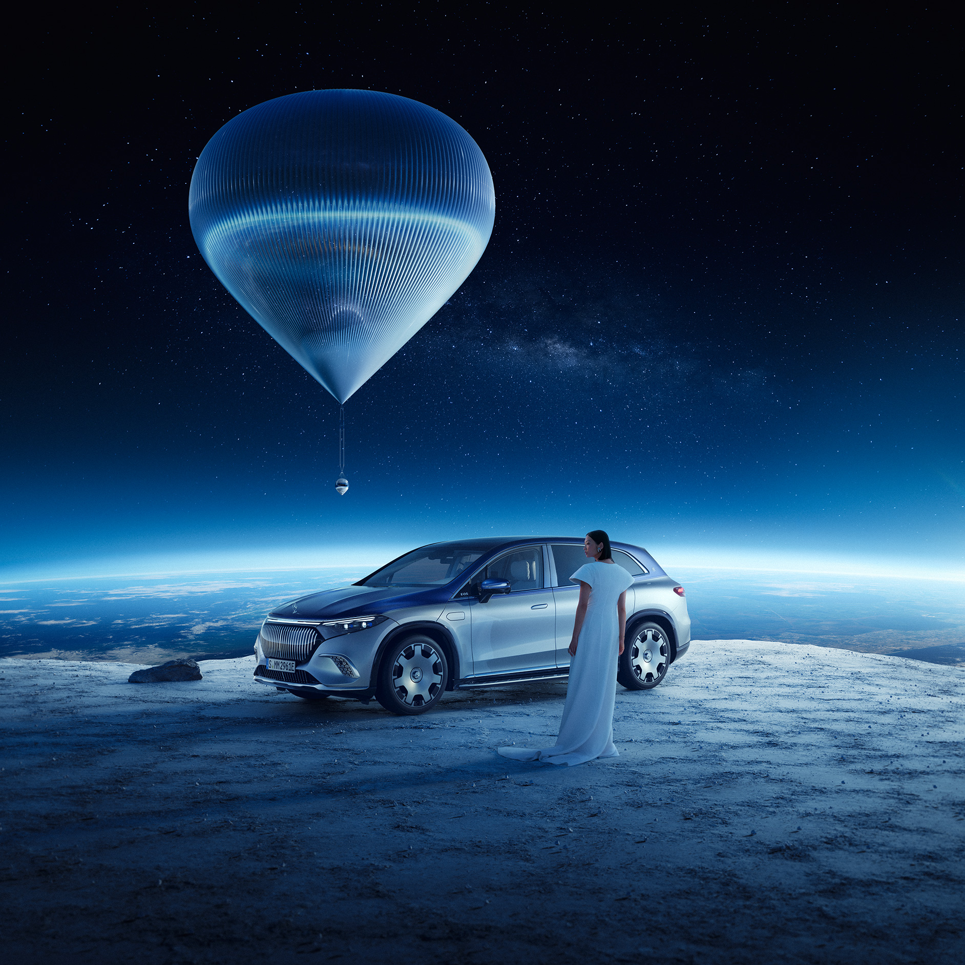 Mercedes-Maybach與Space Perspective合作。 合作|品牌|Mercedes-Maybach