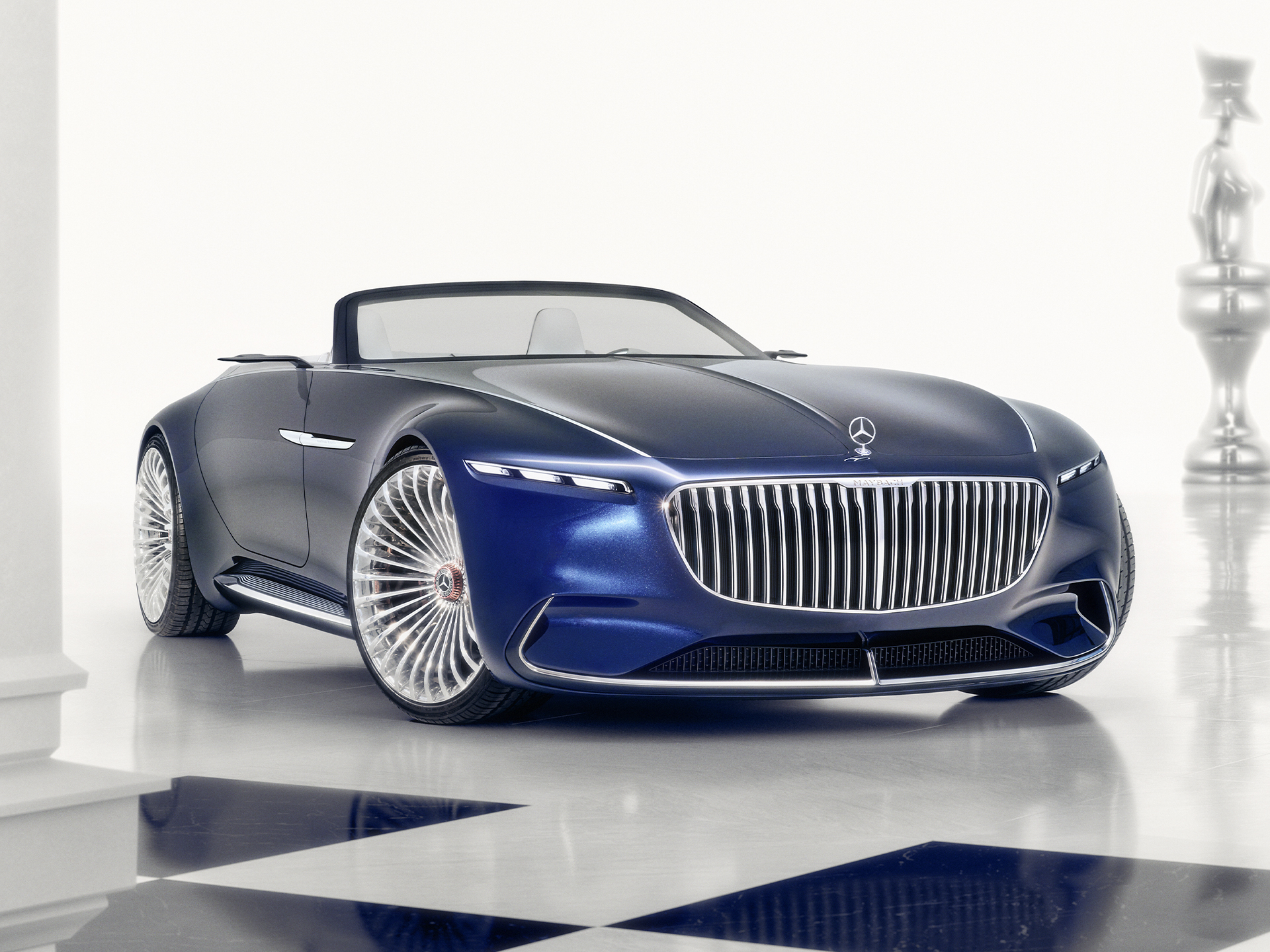 Vision 6 開篷跑車和轎跑車 | 品牌 | Mercedes-Maybach Vision 6 開篷跑車和轎跑車。