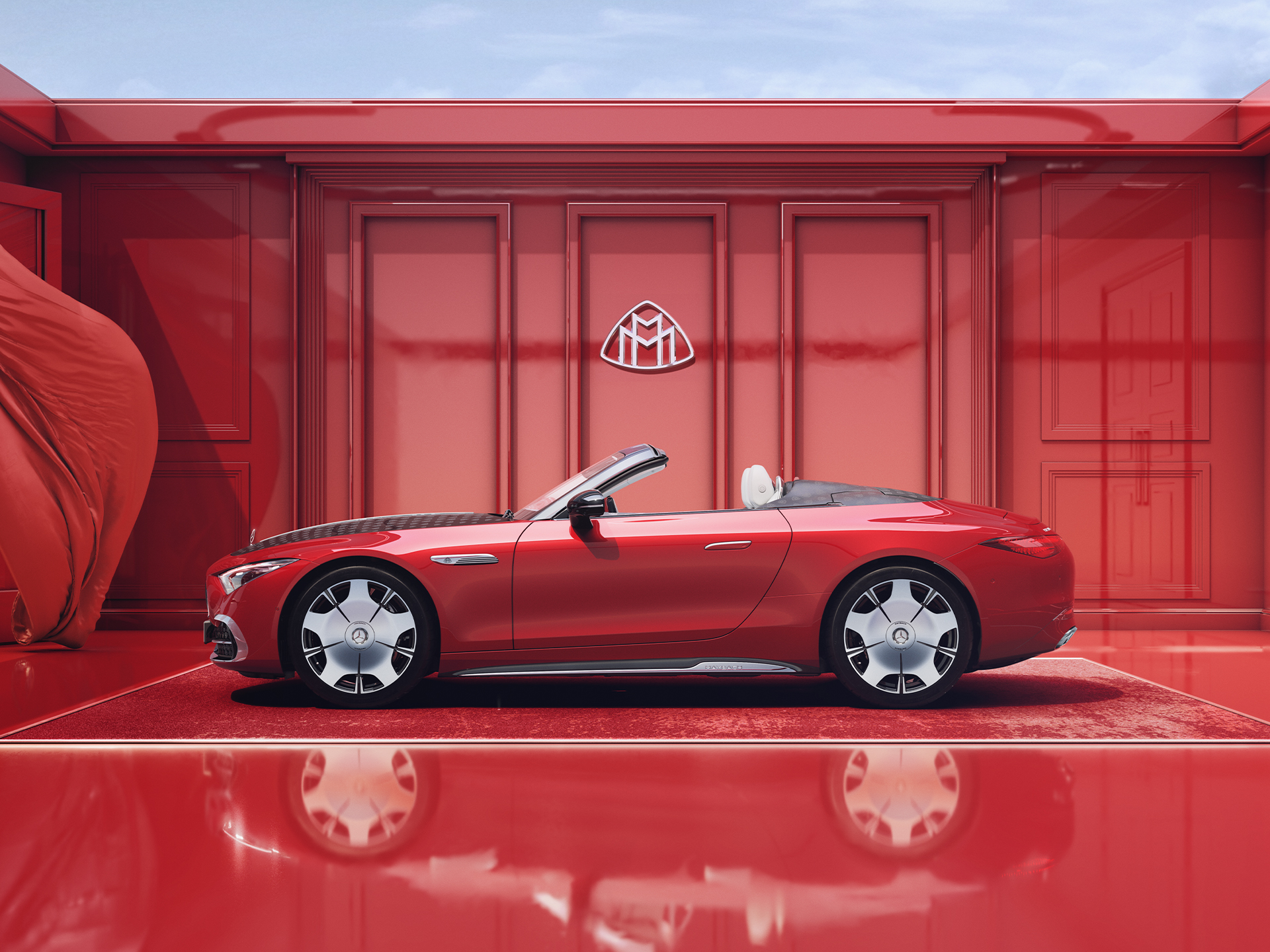 SL 680 | 品牌 | Mercedes-Maybach Mercedes-Maybach SL 680側面圖。