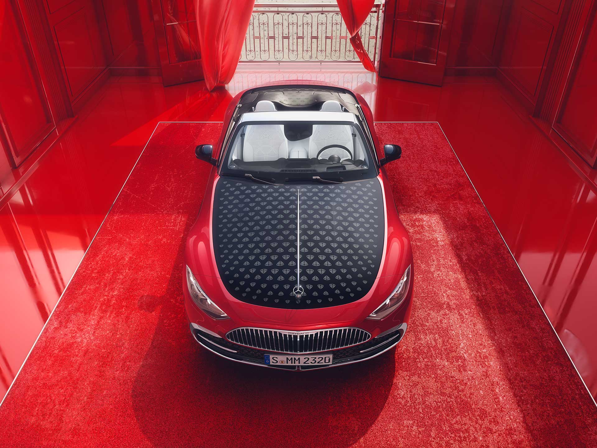 SL 680 | 品牌 | Mercedes-Maybach Mercedes-Maybach SL 680 的車頭視圖。