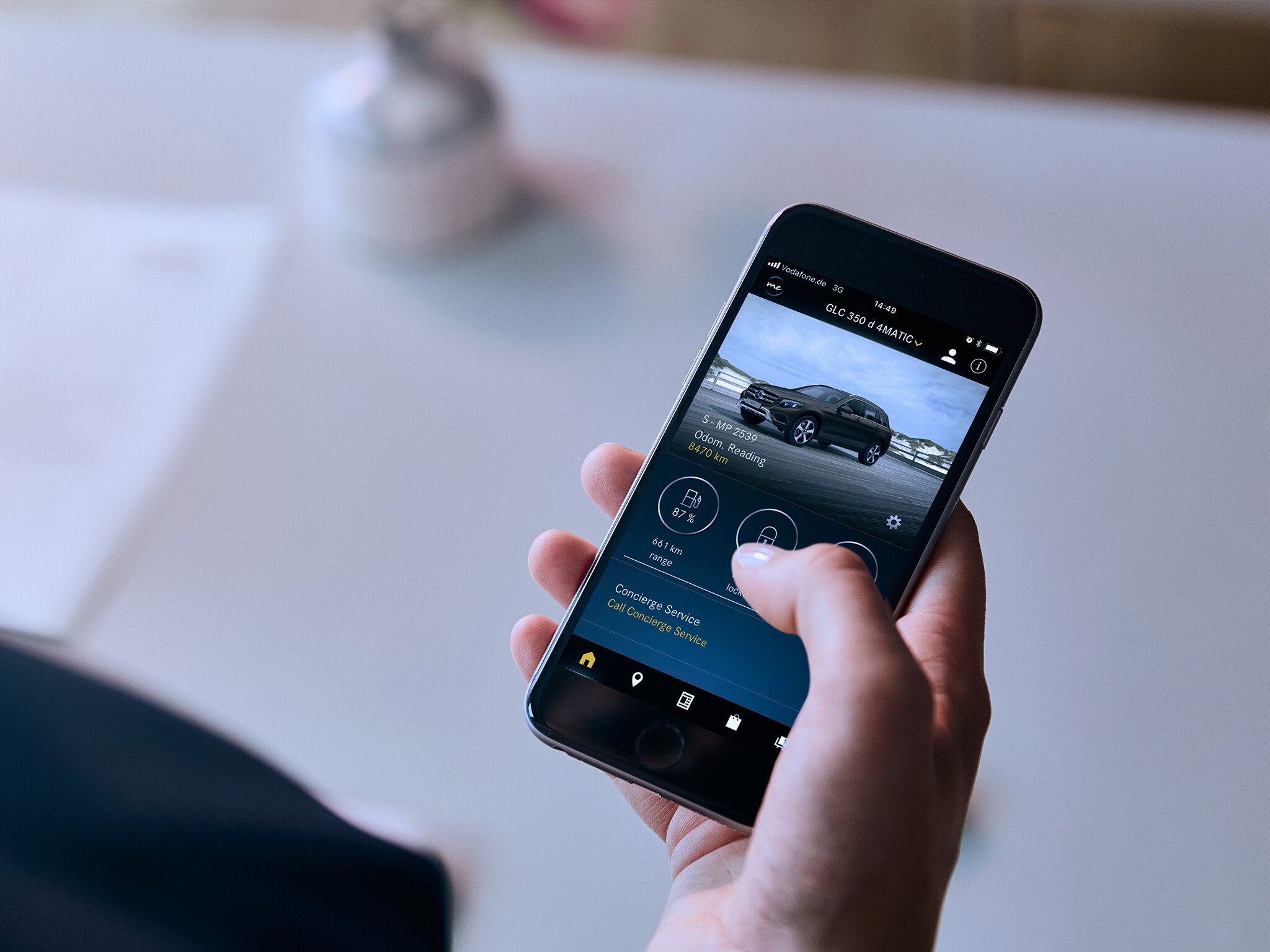 遙距查詢座駕狀態