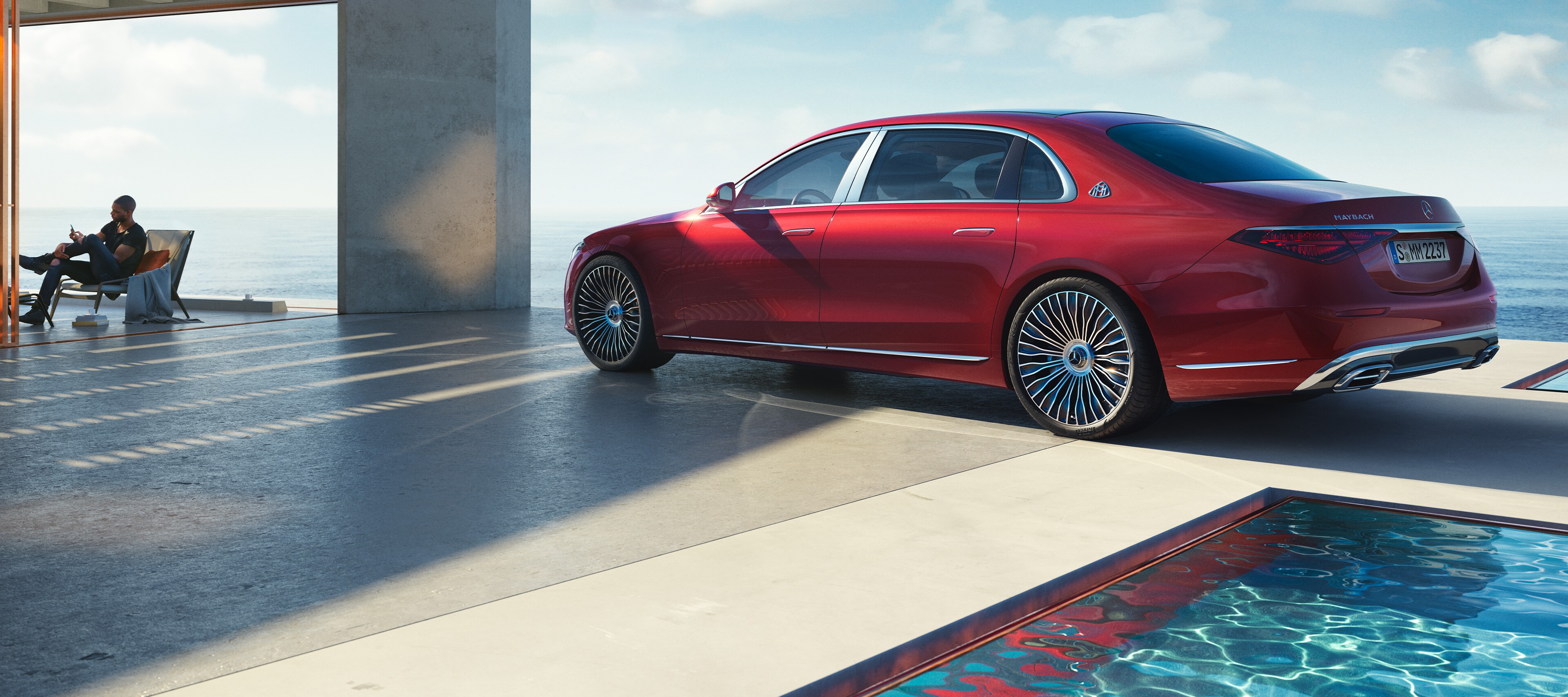 メルセデス-Maybach S-Class ４WS機構 マイバッハSクラスにオプションを追加｜Mercedes-Maybach - Web