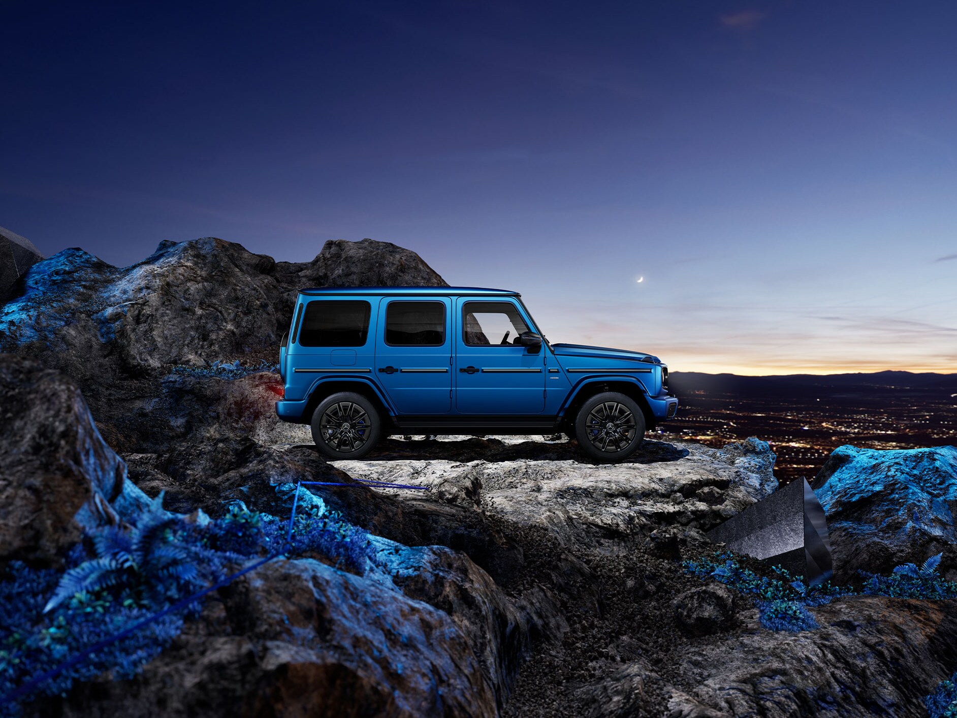 純電動Mercedes-Benz G-Class。