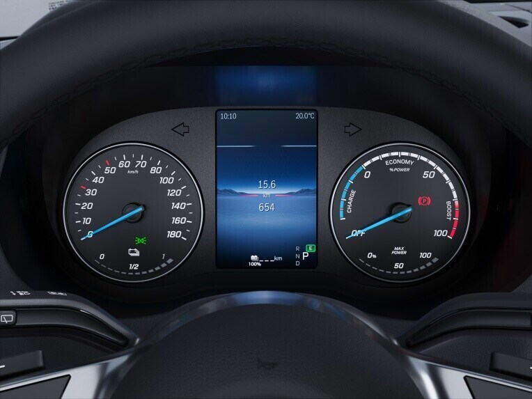 The energy-saving climate control mode for the Mercedes-Benz eSprinter Panel Van.