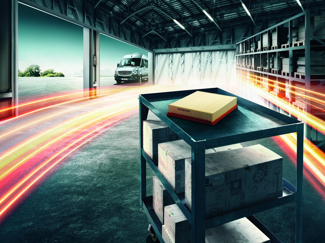 Mercedes-Benz genuine air filters | Mercedes-Benz Vans